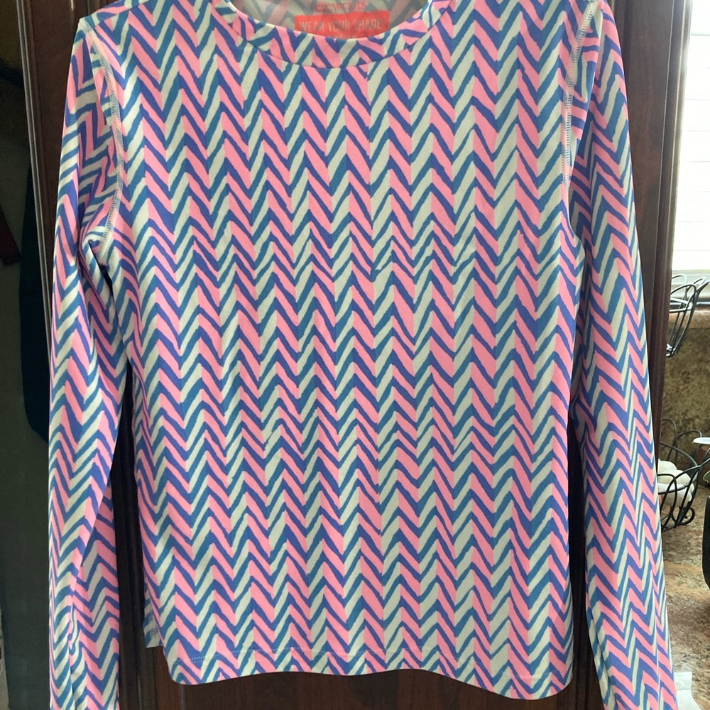 Girls crew cut rash guard by crewcuts in size 10